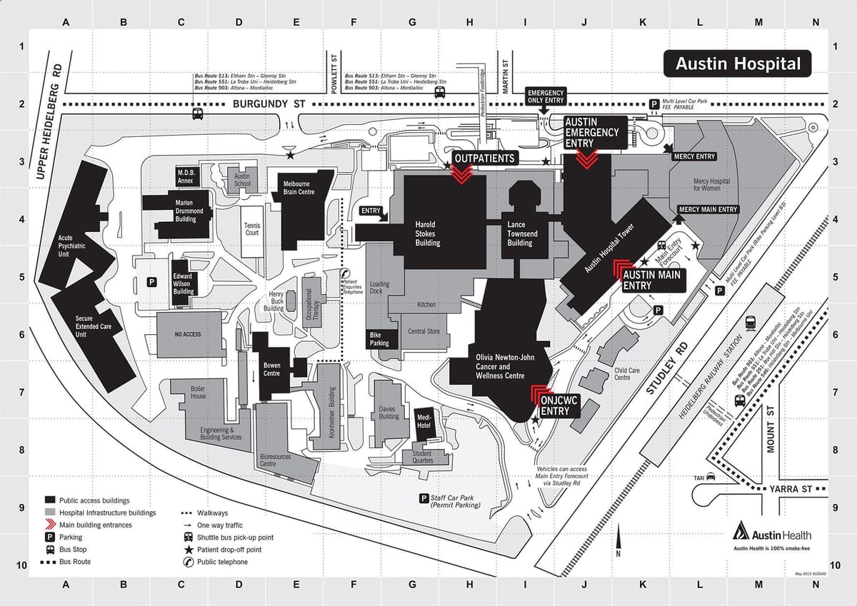 kort Austin hospital